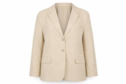 Womens UK Size 16 Zara Regular Beige Blazer