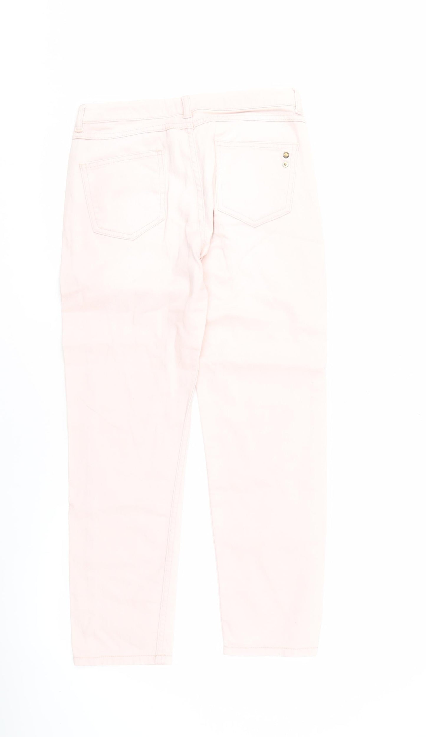 Womens UK Size 8 Marks and Spencer  Mom Pink Jeans
