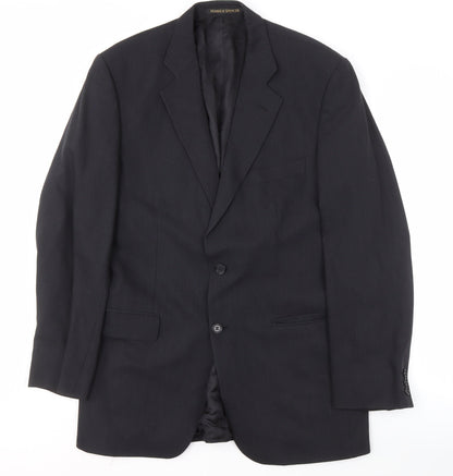 Mens UK Size 40 Marks and Spencer Regular Grey Suit Jacket