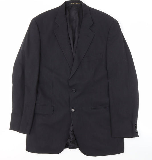 Mens UK Size 40 Marks and Spencer Regular Grey Suit Jacket