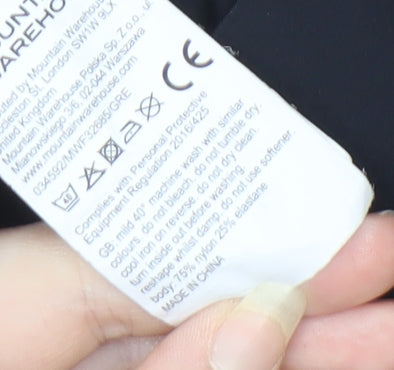 Mountain Warehouse Women's Black Leggings Size 14