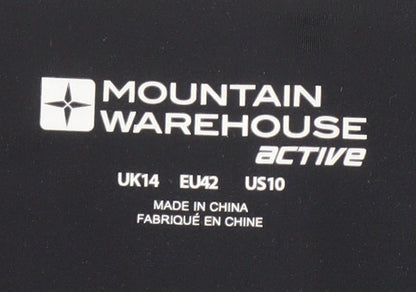 Mountain Warehouse Women's Black Leggings Size 14