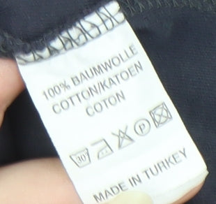 Hugo Boss Men Blue Polo L - Stylish Casual Wear