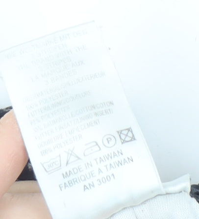 Adidas Women Black Track Pants Size 10 with Pockets