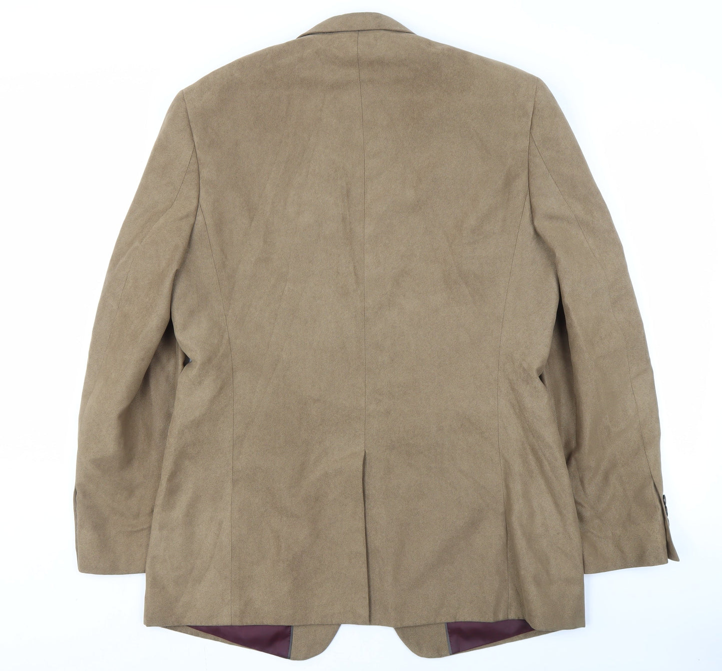 Mens UK Size 40 Jack Reid Regular Brown Suit Jacket