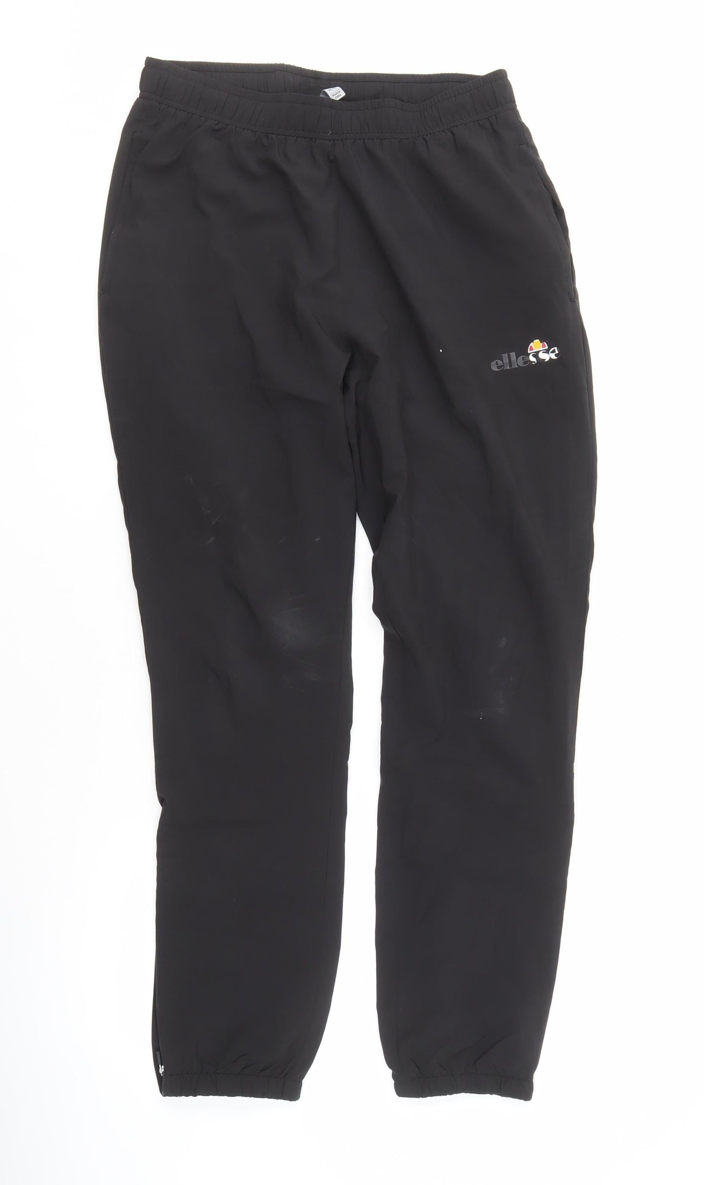 Ellesse Men's Black Jogger Trousers M Woven