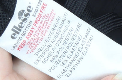 Ellesse Men's Black Jogger Trousers M Woven