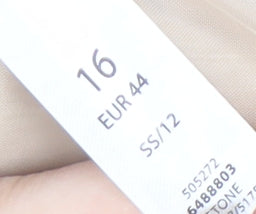 Classics Women's Beige Blazer Size 16, Formal Workwear