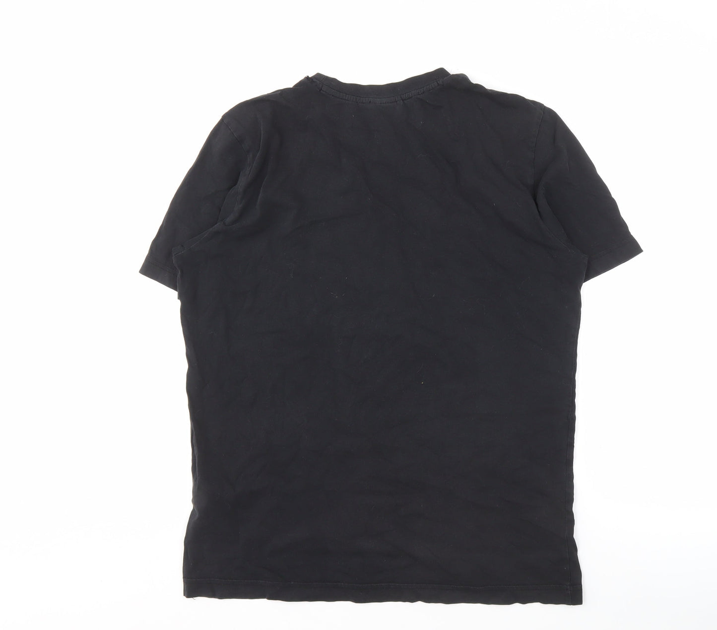 Mens UK Size L HUGO BOSS Black  T-Shirt