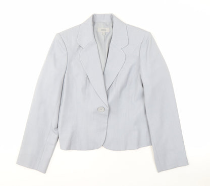 Marks and Spencer Women's Grey Suit Jacket Size 18