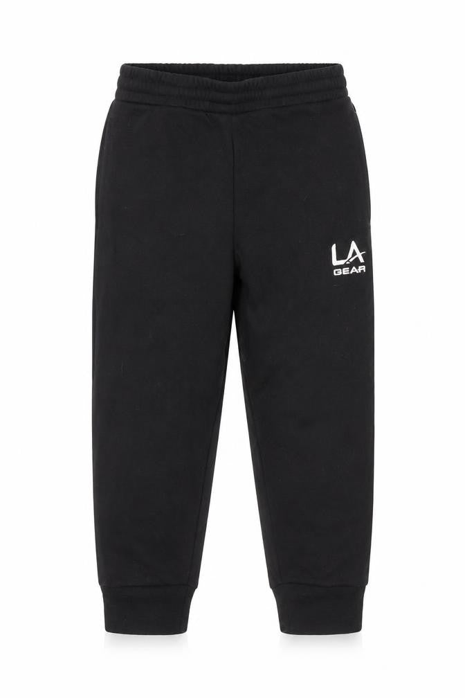 Front view of LA Gear girls’ black sweatpants -, size 10, years