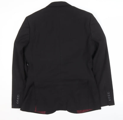 Marks and Spencer Black Men's Blazer M Regular