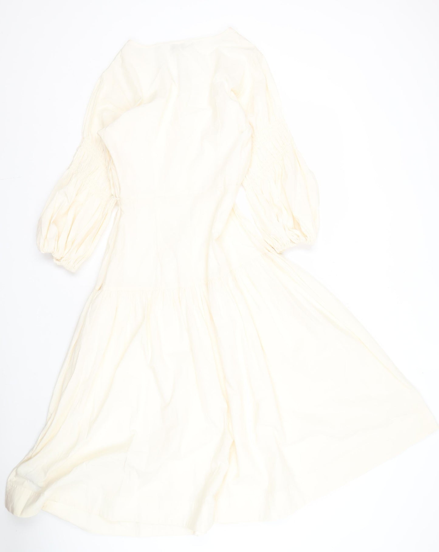 Marks and Spencer Ivory Petite Dress - Size 8