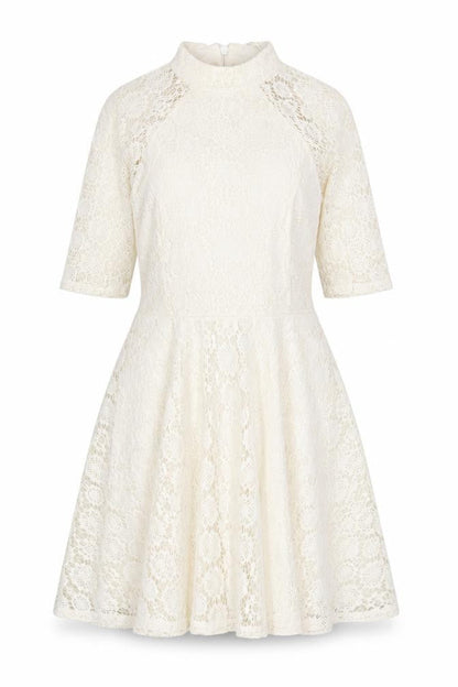 Miss Selfridge Women's Ivory Lace Dress Size 10
