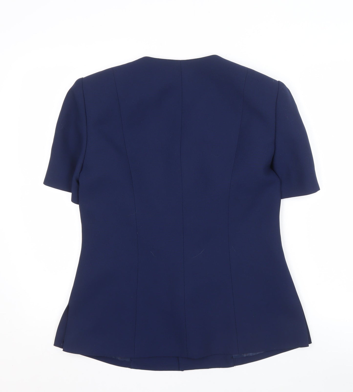 Kasper Women's Blue Blazer Size 10, Short Sleeve