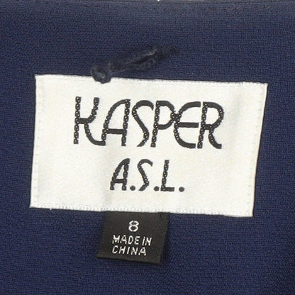 Kasper Women's Blue Blazer Size 10, Short Sleeve