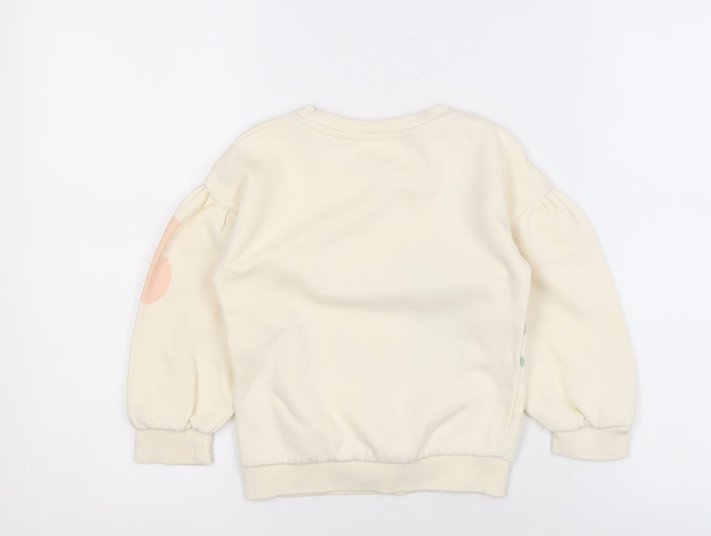 Tu Girls Ivory Peter Rabbit Sweatshirt 3-4 Years
