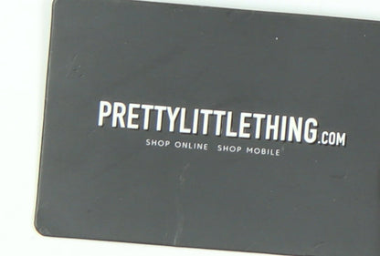 PrettyLittleThing Women's Blue Denim Skirt, Size 6