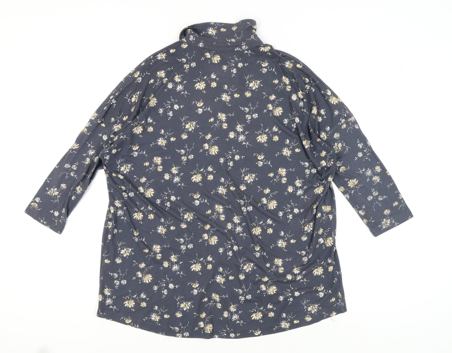 Womens UK Size 10 Fat Face Blue Basic Button-Up