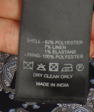 Villain Men's Blue Regular Fit Blazer 44R Jacket