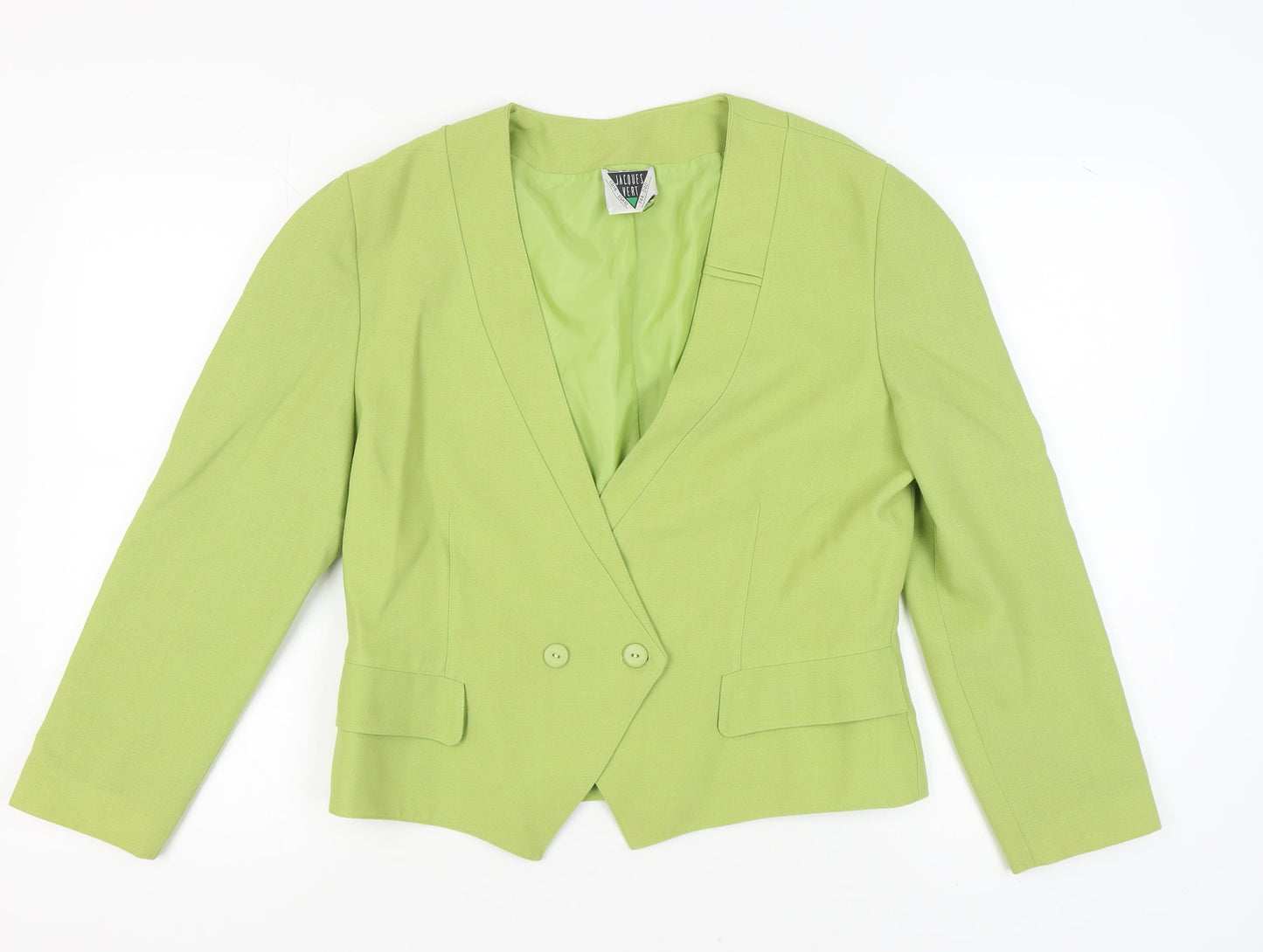 Jacques Vert Women's Green Suit Jacket, Size 14