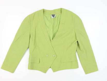 Jacques Vert Women's Green Suit Jacket, Size 14