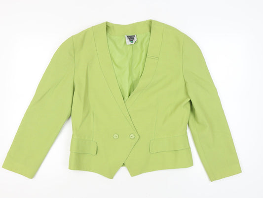 Jacques Vert Women's Green Suit Jacket, Size 14