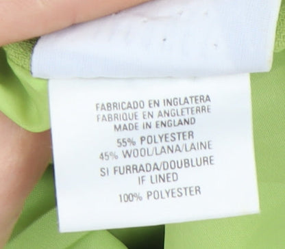 Jacques Vert Women's Green Suit Jacket, Size 14