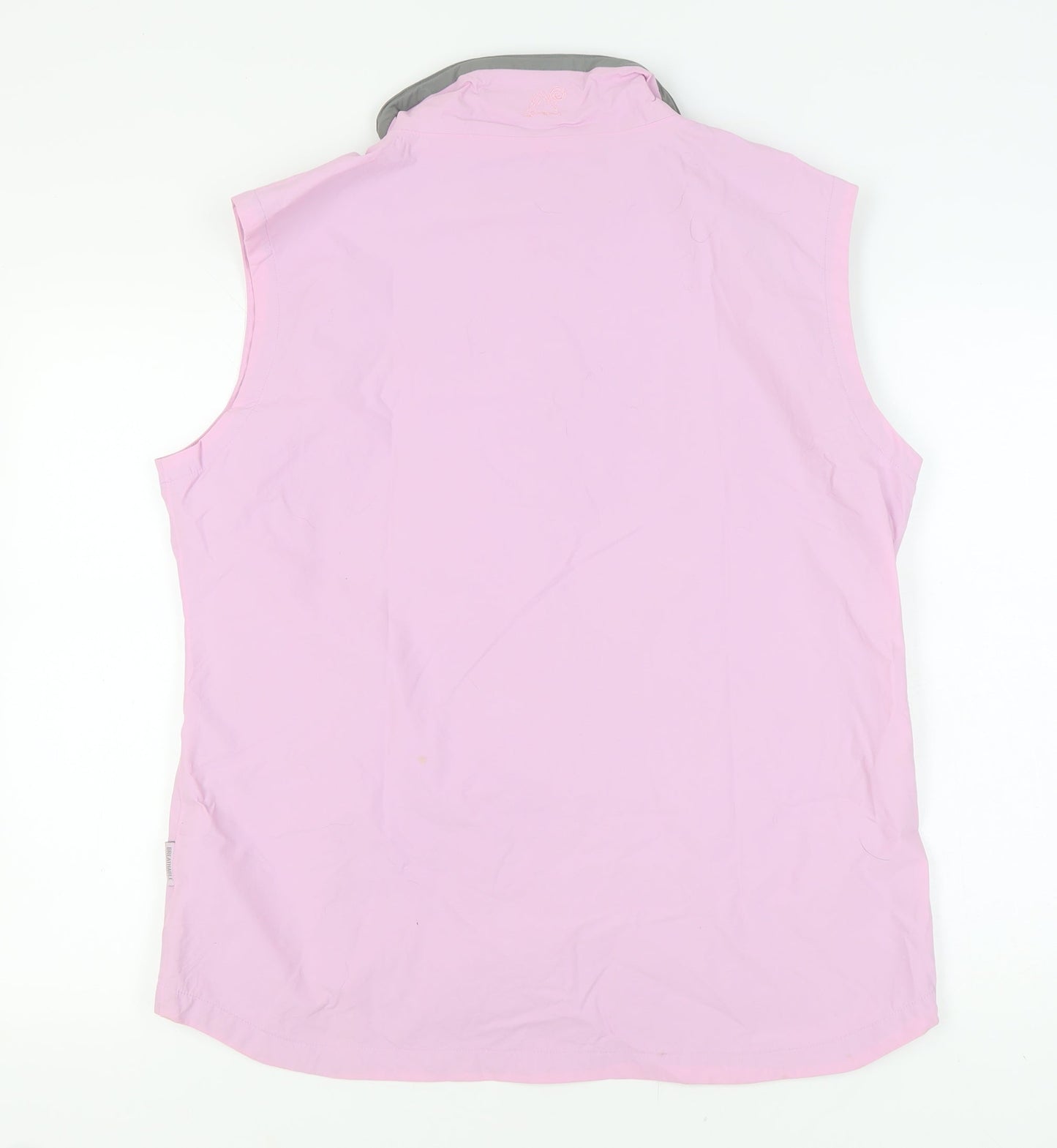Womens UK Size 18 Target Dry Pink Basic Jacket