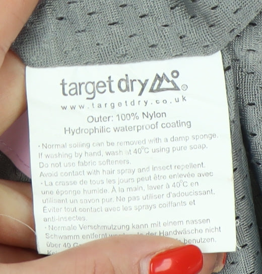 Womens UK Size 18 Target Dry Pink Basic Jacket