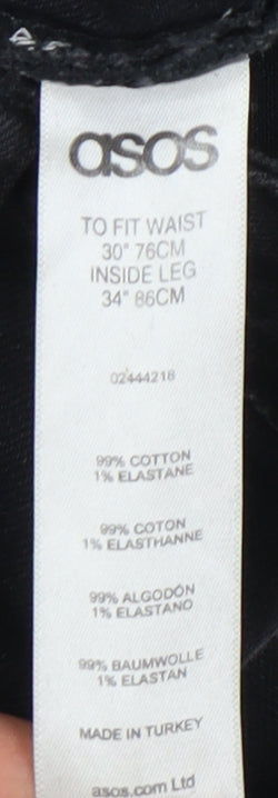 ASOS Women's Black Skinny Jeans M Slim
