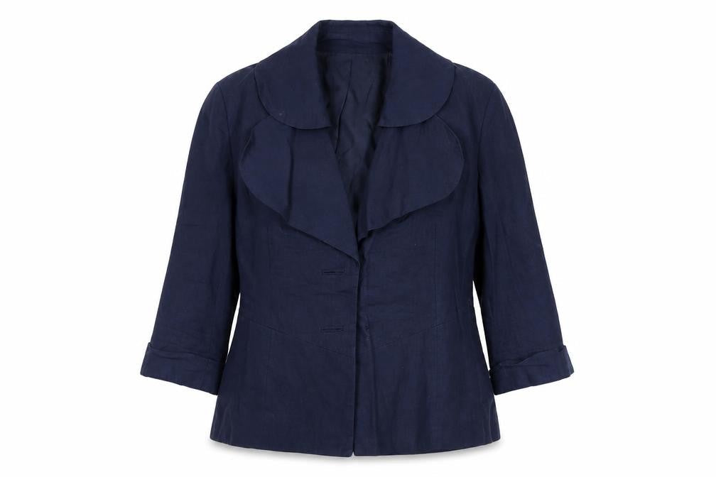 Womens UK Size L Great Plains Regular Blue Blazer
