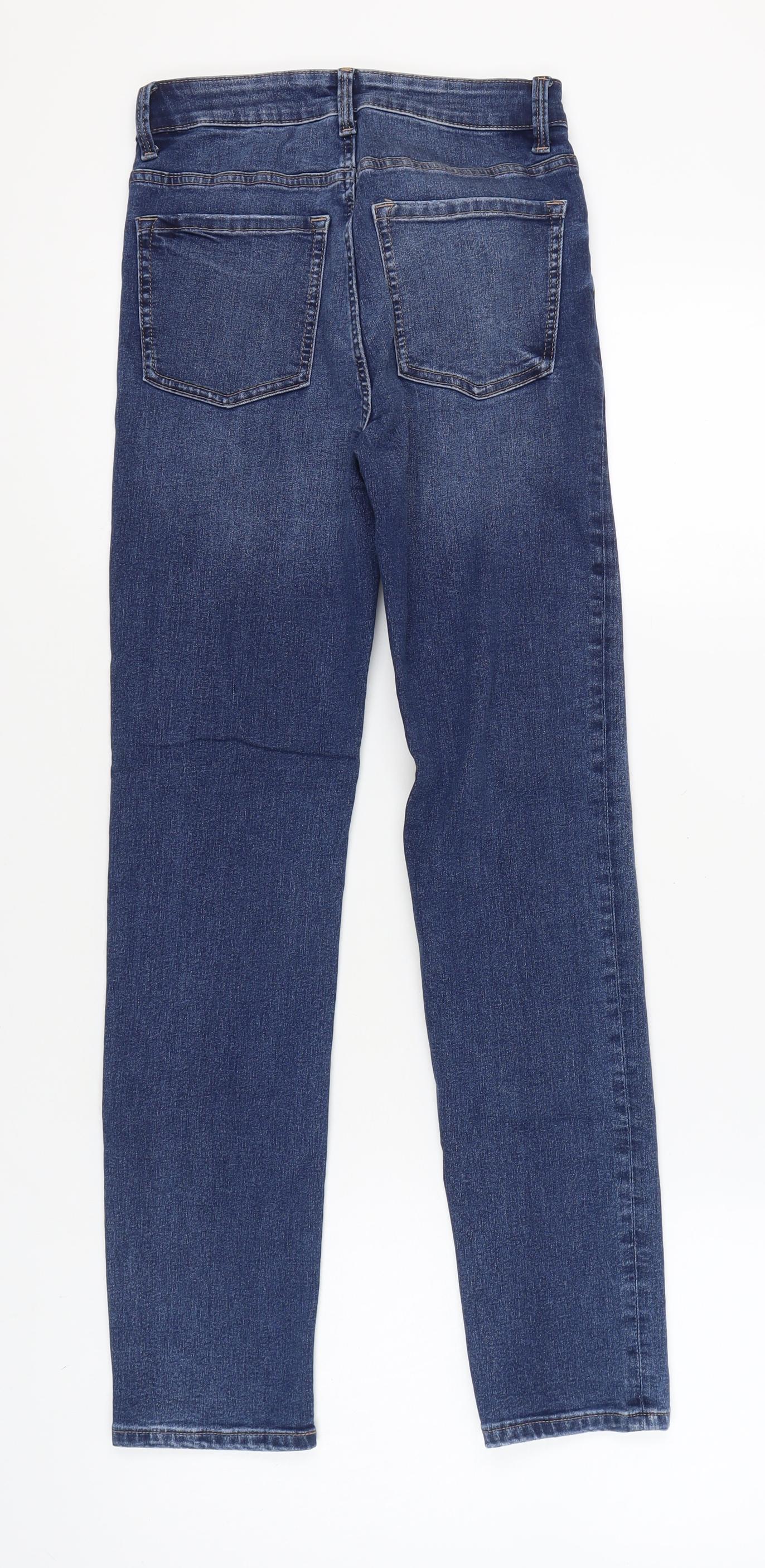 Womens UK Size 6 Marks and Spencer Slim Fit Skinny Blue Jeans