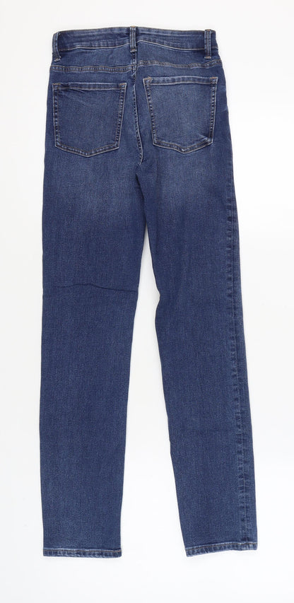 Womens UK Size 6 Marks and Spencer Slim Fit Skinny Blue Jeans