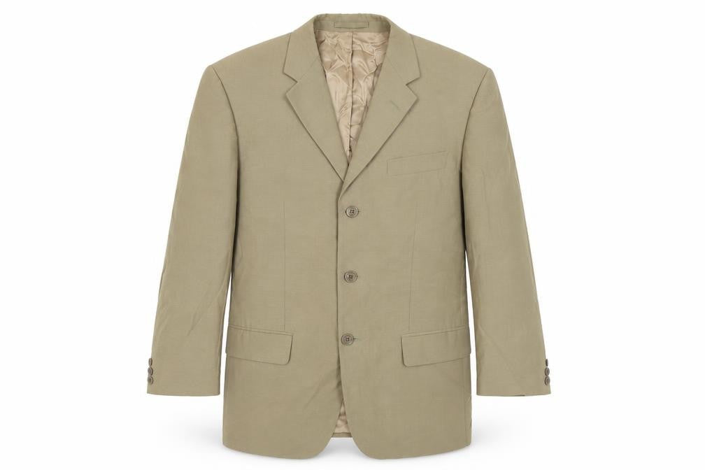 Mens UK Size 38 Austin Reed Regular Beige Suit Jacket