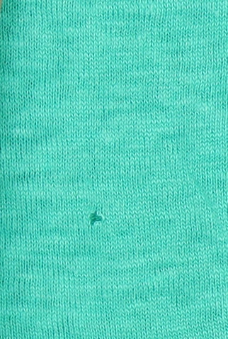 Lands' End Women's Green Linen Tee, Petites L