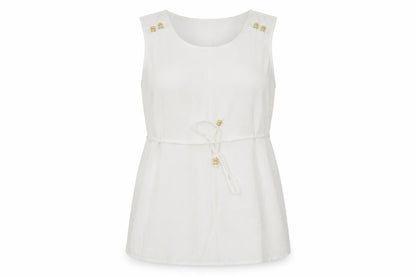 Womens UK Size 18 Bonmarché White Basic Tank