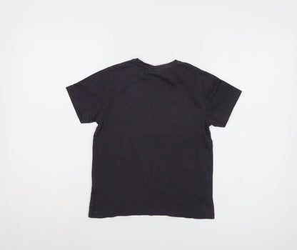 Marvel Black Captain America Boys T-Shirt 7-8 Years