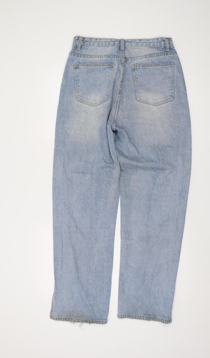 PrettyLittleThing Women's Blue Mom Jeans UK 12