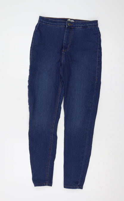 Topshop Women’s Blue Skinny Jeans Size 10