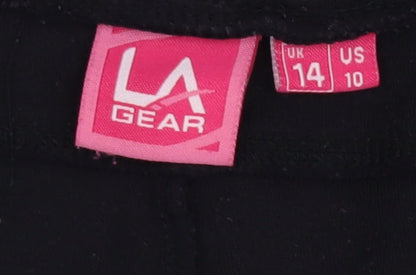 LA Gear Women's Black Jogger Trousers Size 14