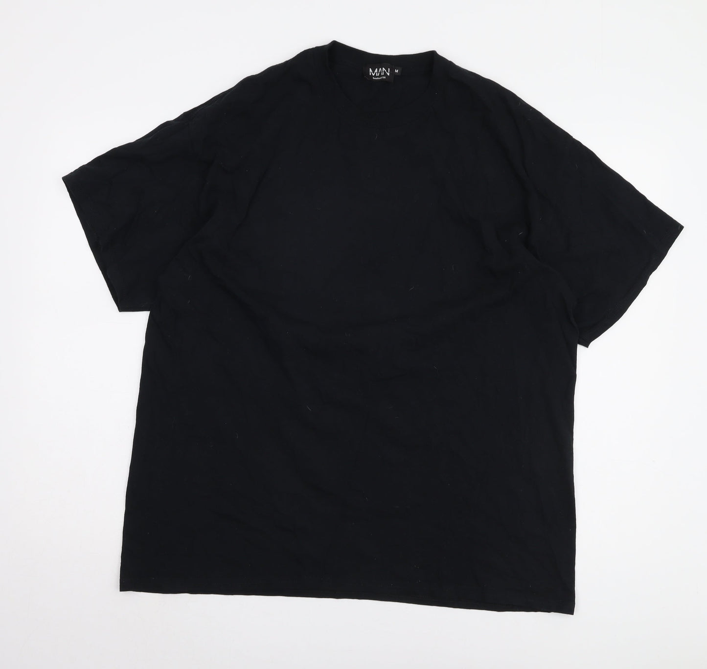 Mens UK Size M boohooMAN Black  T-Shirt
