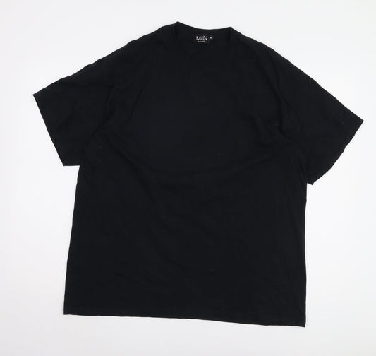 Mens UK Size M boohooMAN Black  T-Shirt