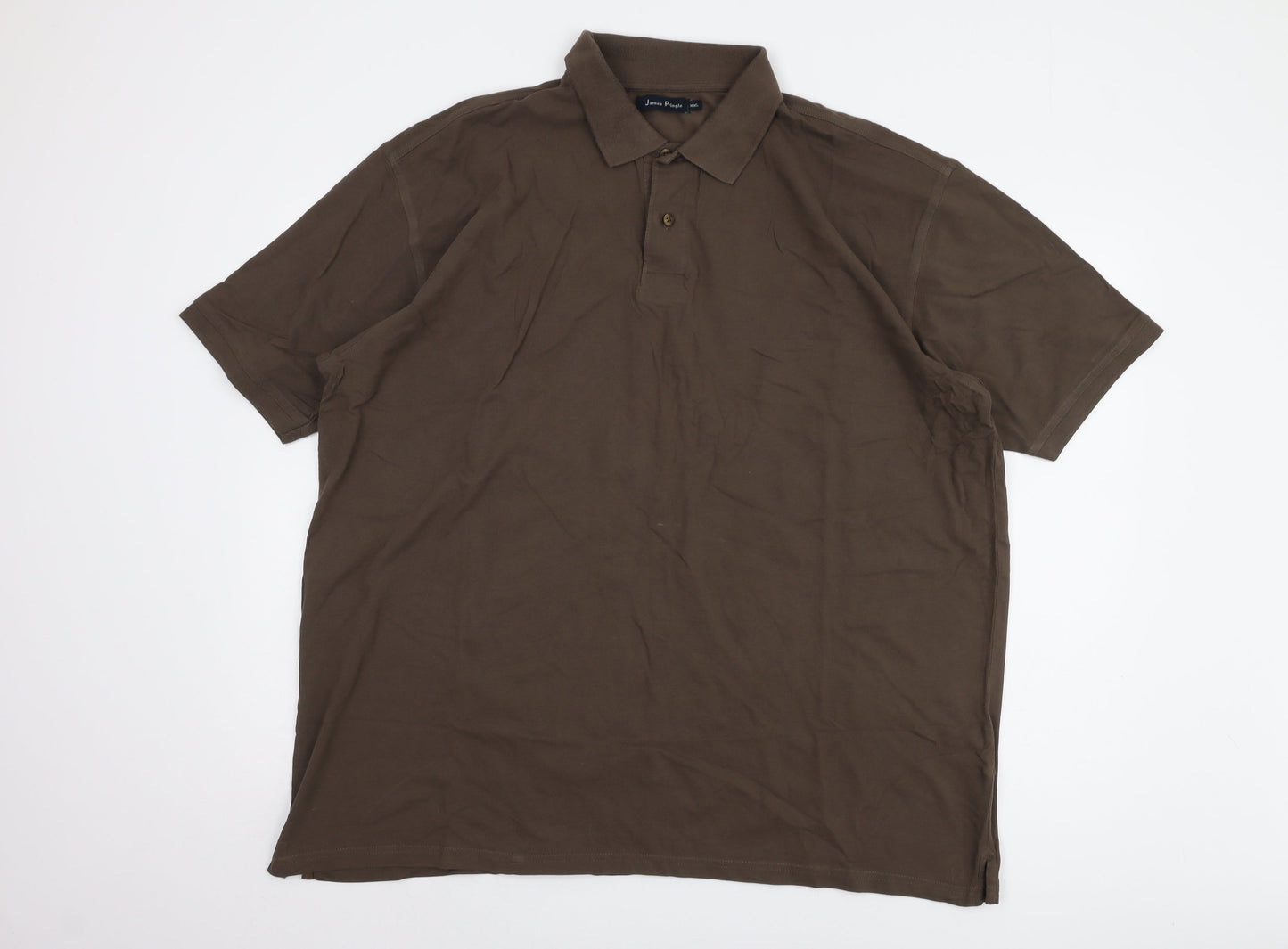 James Pringle Men's Brown 2XL Polo Shirt