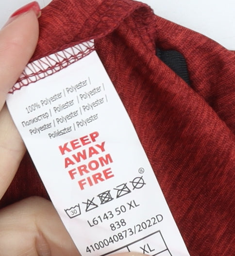 Atlas For Men Red XL Men's Polo Shirt