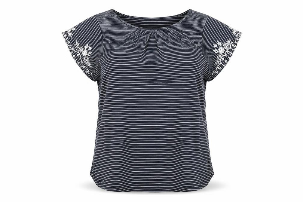 Womens UK Size 20 Bonmarché Black Basic Blouse