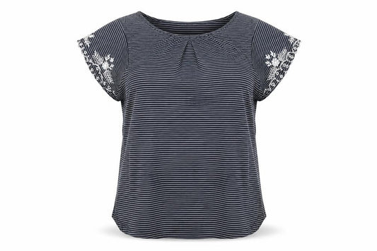 Womens UK Size 20 Bonmarché Black Basic Blouse