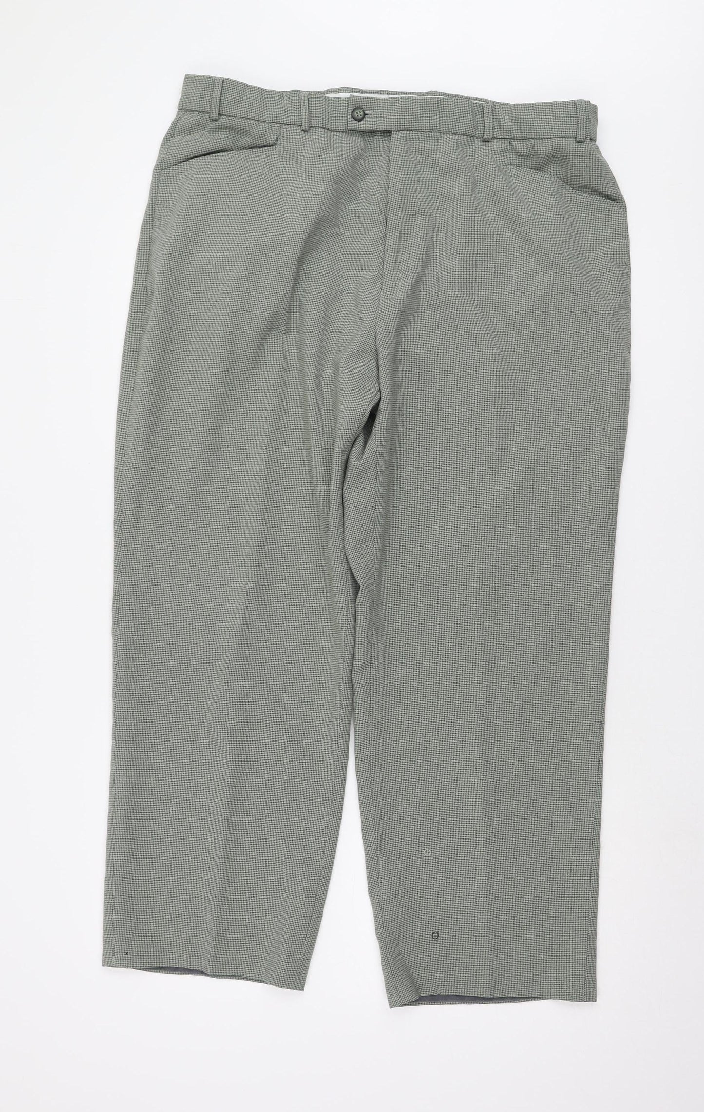 Mens UK Size L C&A  Casual Workwear Grey Trousers