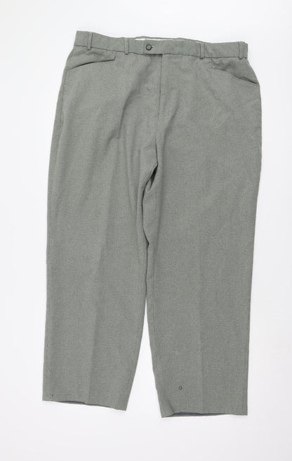 Mens UK Size L C&A  Casual Workwear Grey Trousers