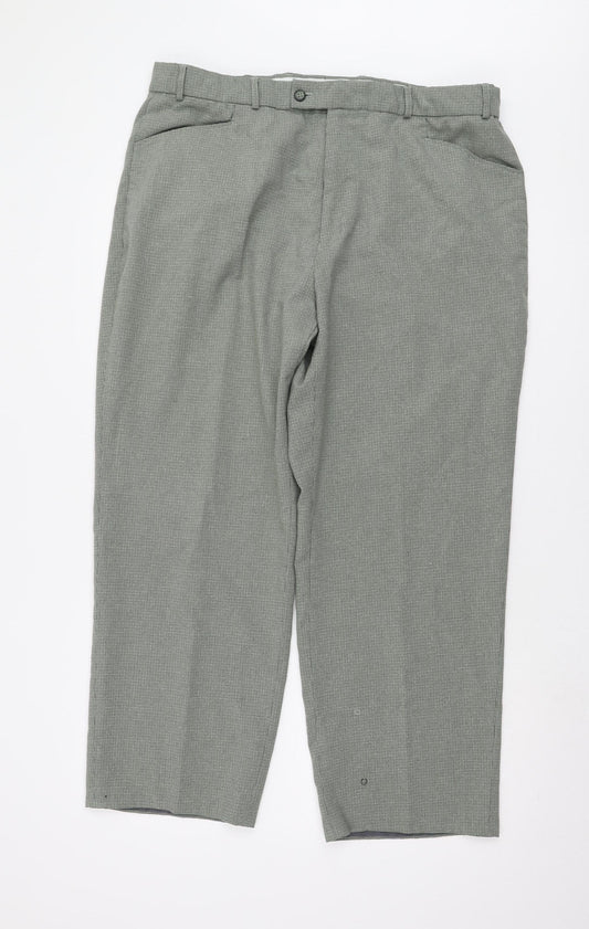 Mens UK Size L C&A  Casual Workwear Grey Trousers